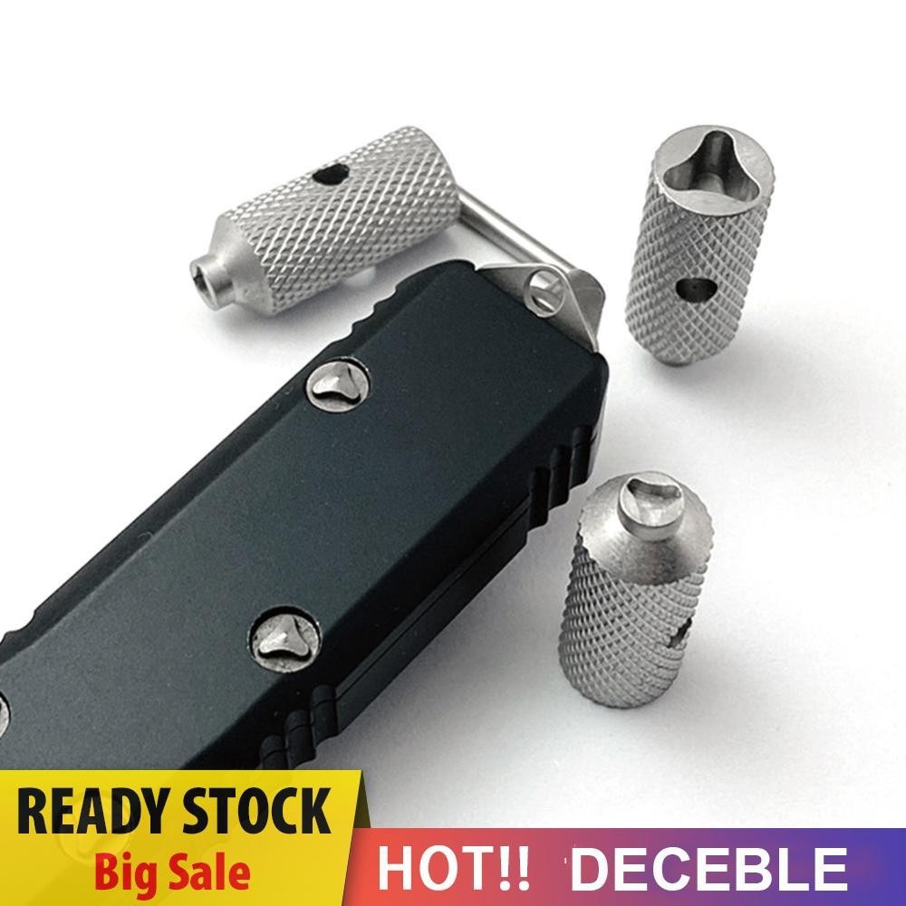 สามเหลี ่ ยม Glass Breaker Driver Socket Tool Microtech ไขควงสําหรับ UTX-85 [Deceble.th ]