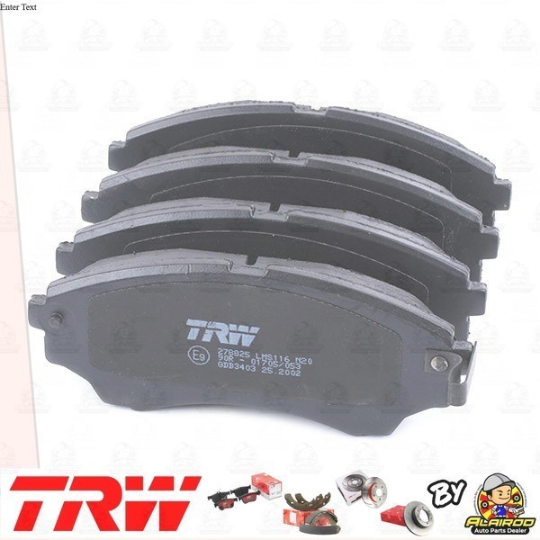 TRW ATEC ผ้าเบรคหน้า FORD EVEREST ปี 2005-2006 คาลิปเปอร์ 2 พอท TRW ATEC GDB 3403 AT