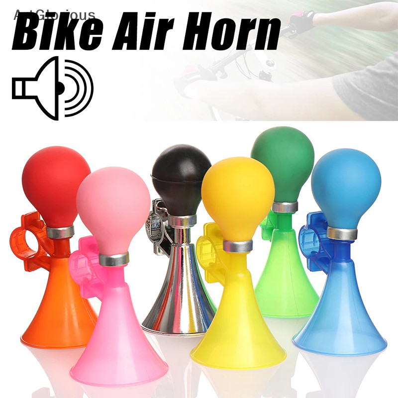 ศิลปะใหม ่ จักรยาน Bell Loud Bike Air Horn ความปลอดภัยจักรยานเด ็ กจักรยาน Candy สี Handlebar Bell แหวนอุปกรณ ์ จักรยาน N