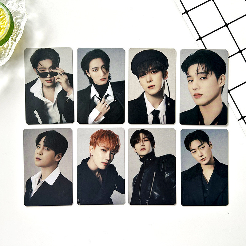 Kpop ATEEZ GOLDEN HOUR การ ์ ดอัลบั ้ ม ตอนที ่ 1 การ ์ ดคอลเลกชันโปสการ ์ ด
