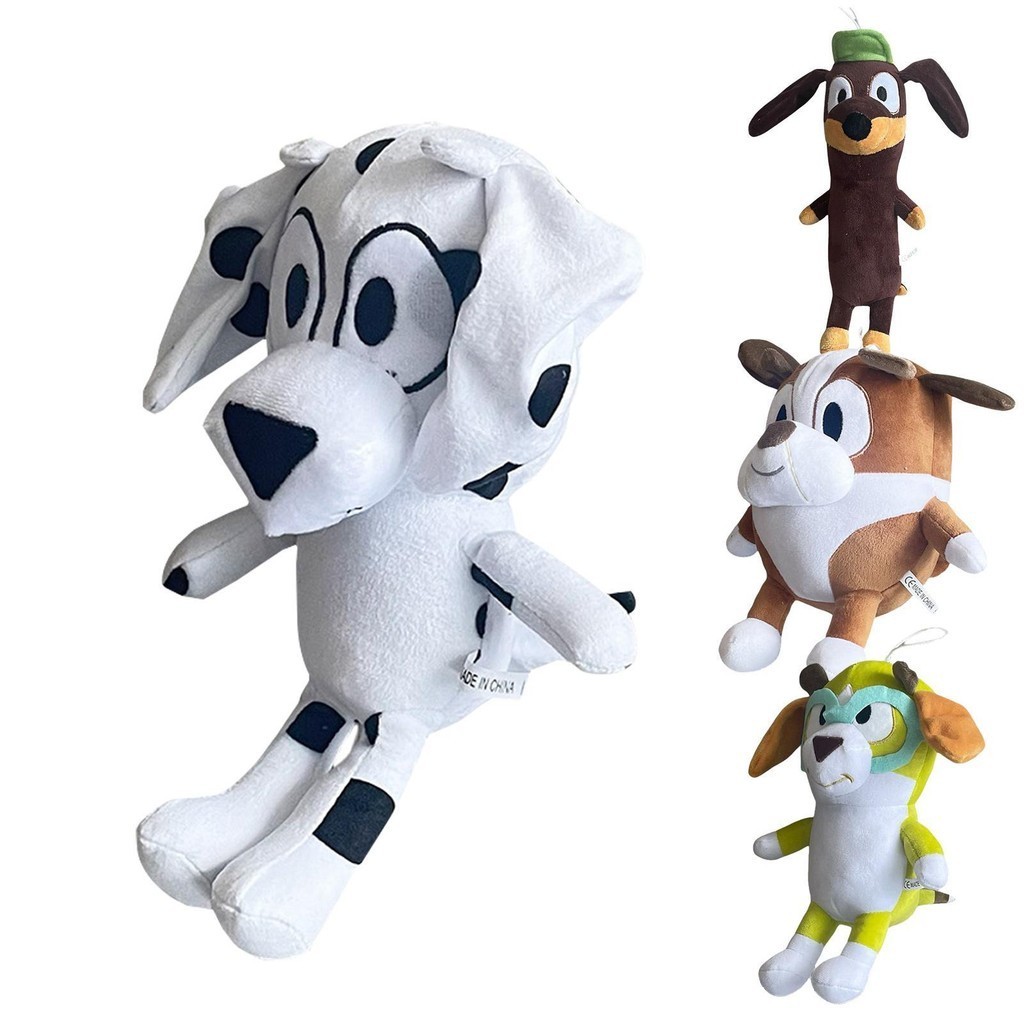 Bluey Big Play ตุ๊กตาตุ๊กตาการ์ตูนสุนัข Animation ตัวละครยัดไส้ Plushies วันเกิดสําหรับเด็ก chenhomph