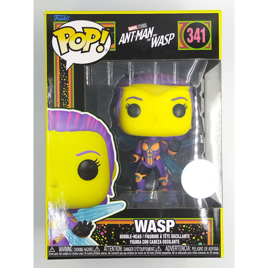 Funko Pop Marvel Ant Man And The Wasp - The Wasp [ Blacklight ] #341
