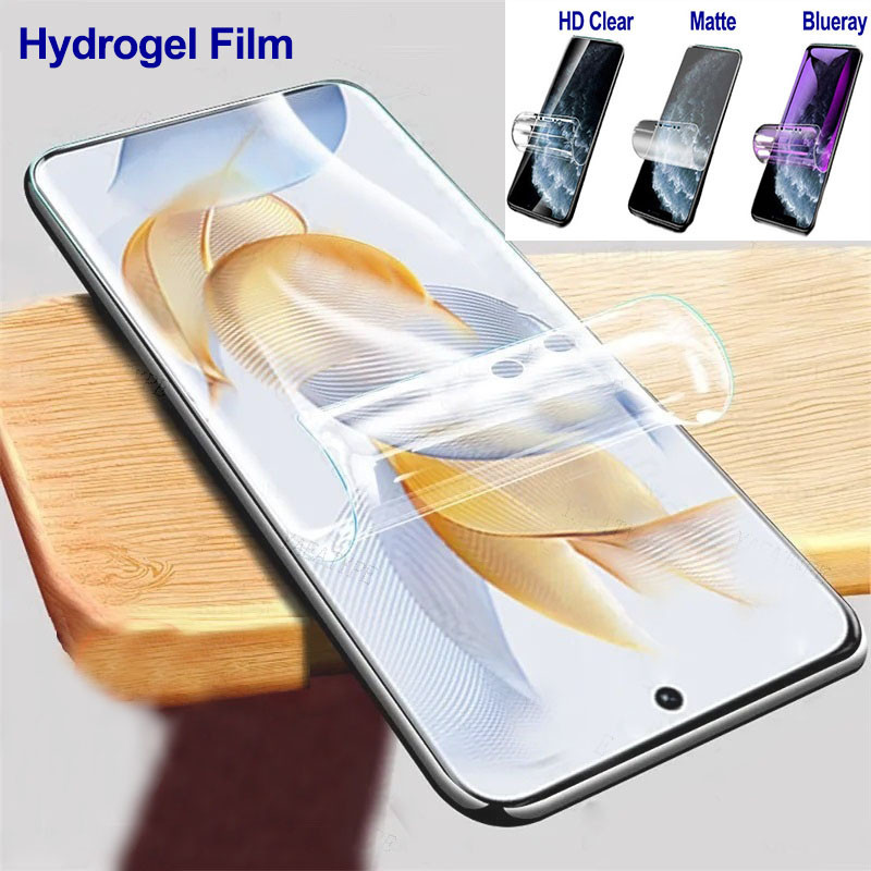 สําหรับ Honor 200 100 Pro/Lite Honor X7B X7A X9A X9B X8 X9 5G X8A X8B ป้องกันหน้าจอ Matte HD Anti-Bluelight Soft Hydrogel ฟิล์มไม่แก้ว
