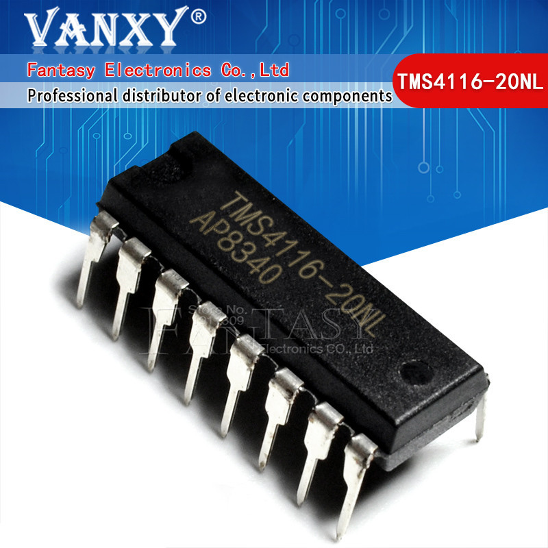 5 ชิ้น TMS4116-20NL DIP16 TMS4116 DIP-16 TMS4116-20 DIP TMS4116-15NL TMS4116-25NL ส่วนประกอบอิเล็กทร