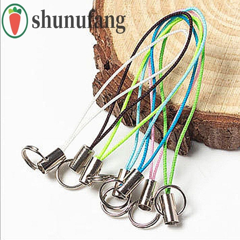 Unuf เครื ่ องประดับทําเชือกเส ้ นเล ็ ก DIY จี ้ สายสายแหวนคู ่ พวงกุญแจโทรศัพท ์ มือถือ