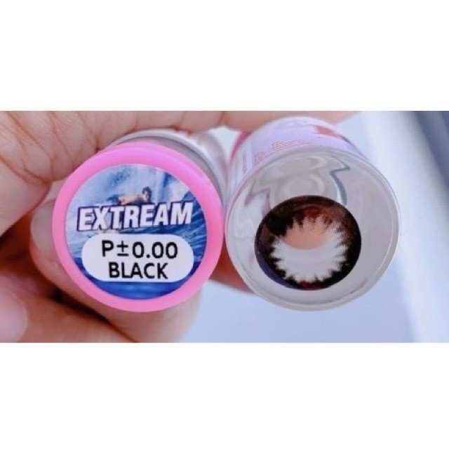 คอนแทคเลนส์ ขนาดบิ๊กอาย Extream (Kissylens) สี : Black