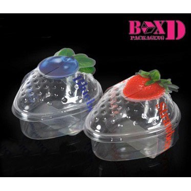 U13 ถ้วยมูสทรงสตอเบอรี่ สายคาดสตอเบอรี่ สายคาดบลูเบอรี่ ขนาด7.2*9*4 cm