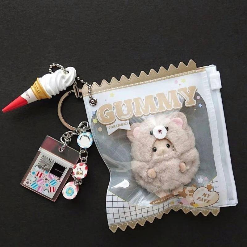 5 ชิ้น Clear String จี้พวงกุญแจ Ita กระเป๋าสําหรับ Pin Display อะนิเมะป้ายสําหรับกระเป๋าเป้สะพายหลังเด็ก Itabag ตกแต่งพวงกุญแจ Jujutsu Kaisen Haikyuu สีฟ้าล็อค Bungo Stray Dogs