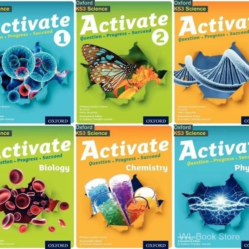 现货彩印Oxford KS3 science activate science