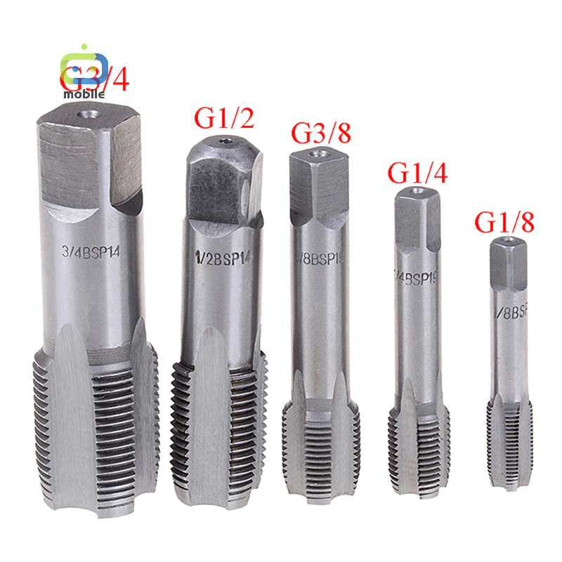 [maygood ] G1/8 1/4 3/8 1/2 3/4 HSS Taper Pipe Tap BSP Metal Screw Thread Cutg Tool {TH }