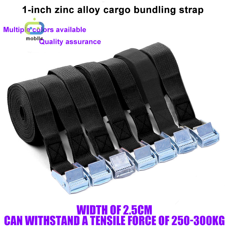 [maygood ] Lashing Strap พร ้ อมหัวเข ็ มขัดไนลอน Quick Release Cargo Tie Down กระเป ๋ าเดินทางสายรัดบรรจุผูกโลหะผสมสังกะสีหัวเข ็ มขัดตะขอ {TH}