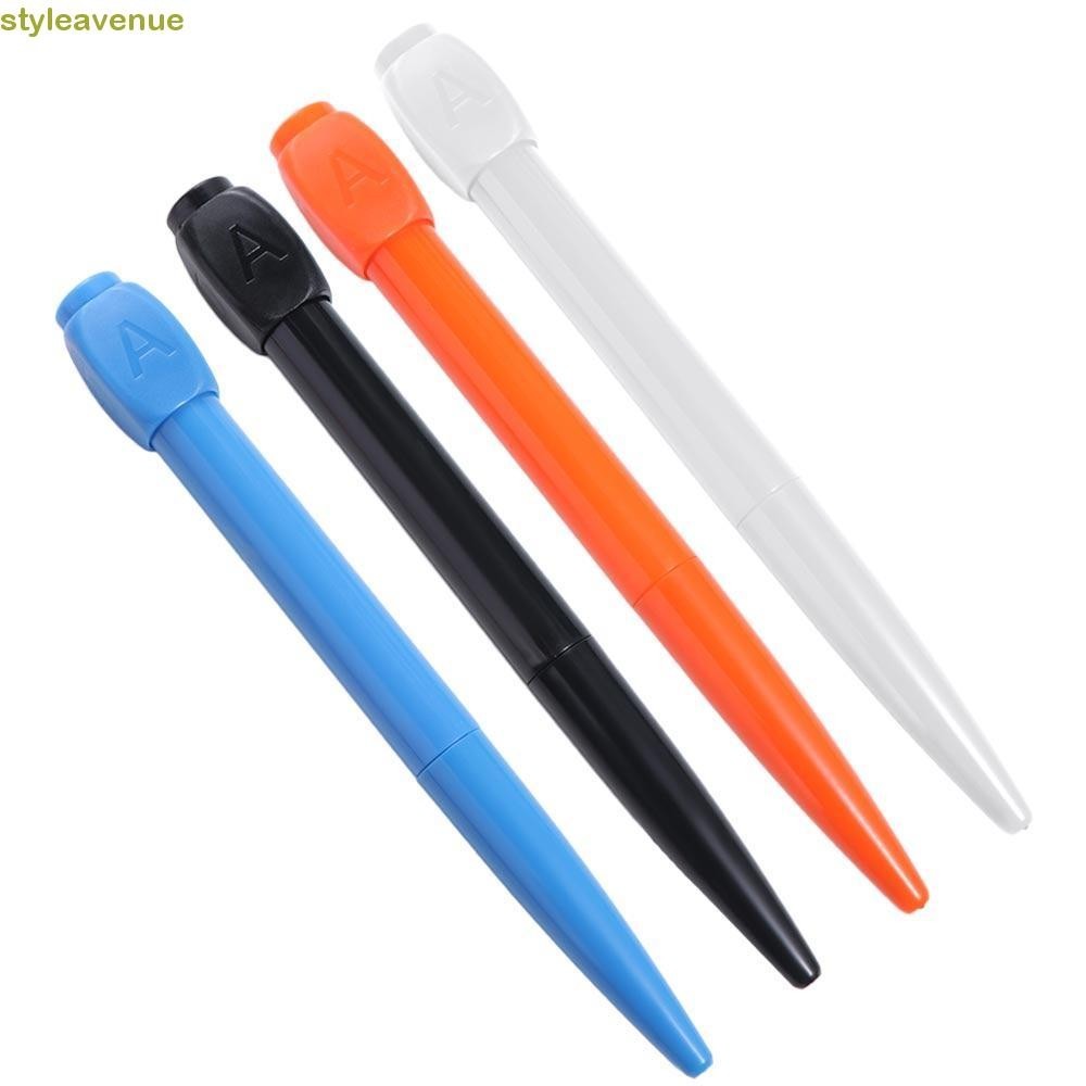Styleavenue Rotatable Gel Pen, ฆ ่ าเวลาของเล ่ น ABCD เลือกคําตอบ Pen, บุคลิกภาพแปลกใหม ่ การเขียนยากโรตารี Neutral ปากกา Artifact การประชุม