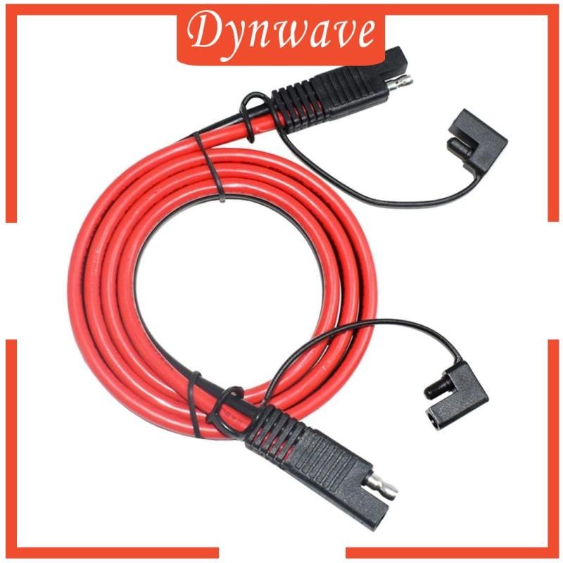 [Dynwave ] 1m 10AWG 2Pin SAE to Automotive Extension Cable Cord for Vehicle