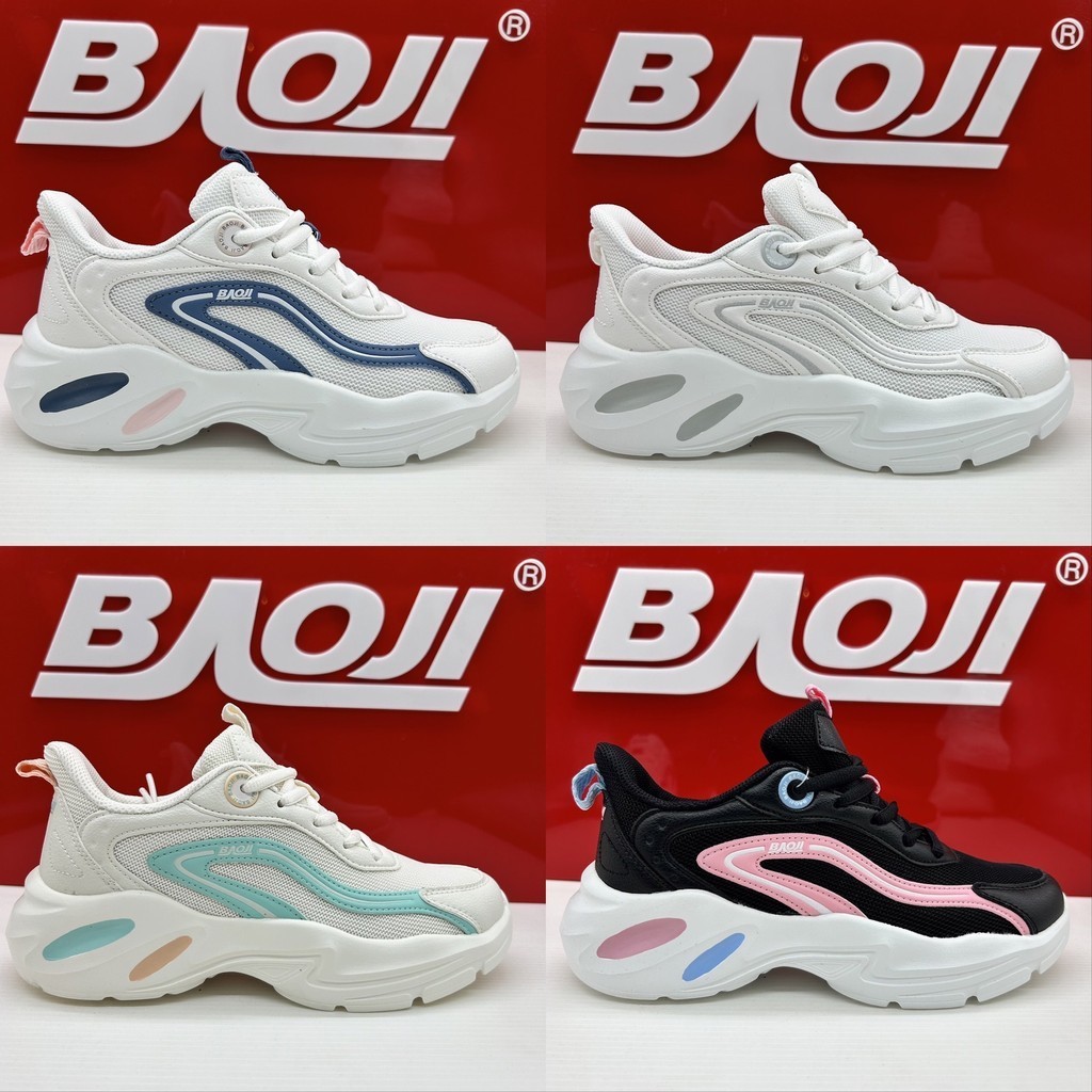 [New 06/2024] Baoji บาโอจิ รองเท้าผ้าใบผู้หญิง bjw1060