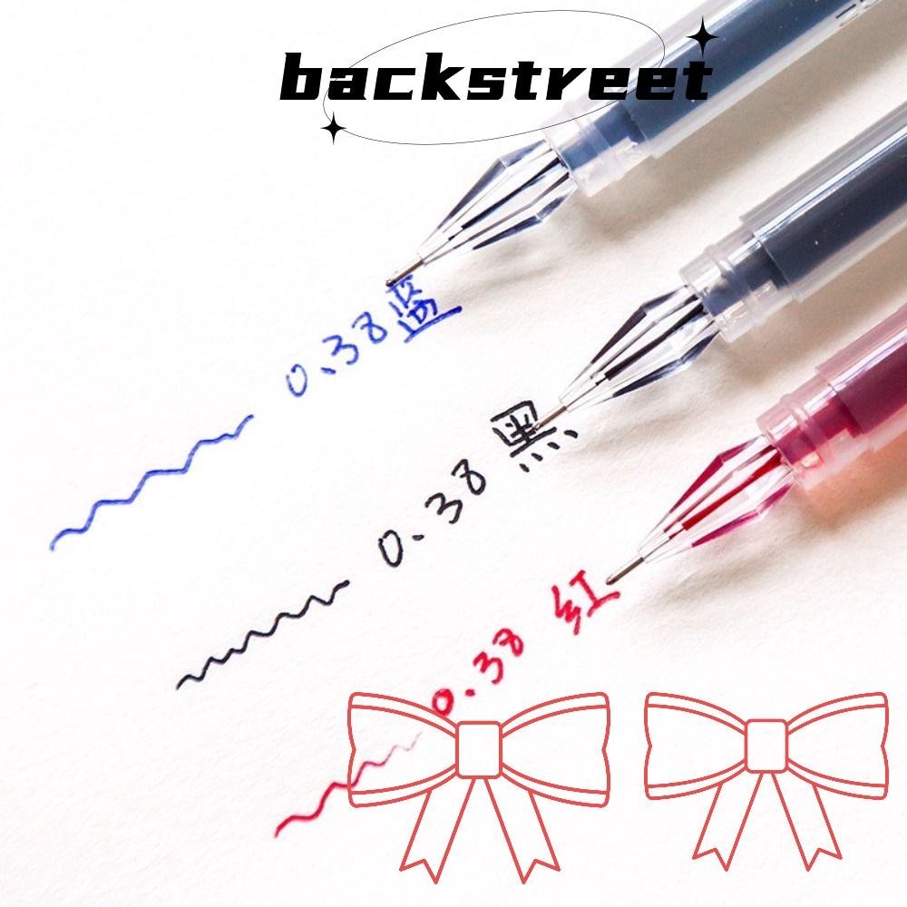 Backstage Gel Pen, PC+ABS+AS Stationery Signature Pen, Student Supplies Gift Diamond Tip Neutral Pen