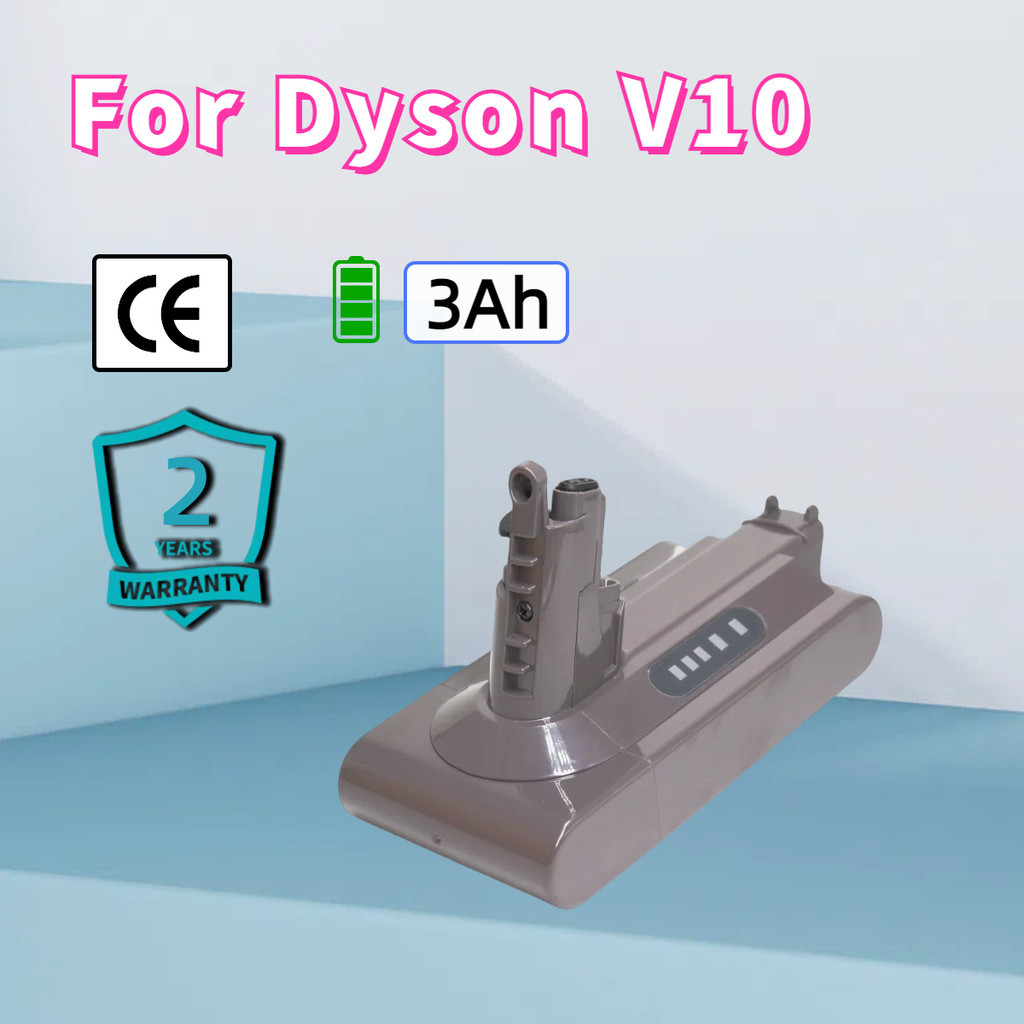 ใช้สำหรับDyson V10 เครื่องดูดฝุ่น 25.2V 3000mAh สำหรับ Battery Dyson SV12 V10 Animal