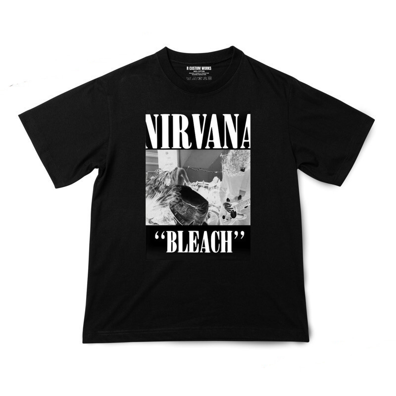 เสื้อยืดวง Nirvana Bleach