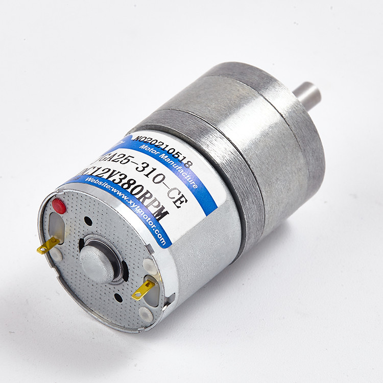 Jga25-310 เกียร์มอเตอร์ DC มอเตอร์ 6V 12V มอเตอร์เกียร์ไฟฟ้าแรงบิดสูง 9/12/20/26/43/57/100/120/2111/468/1022 RPM
