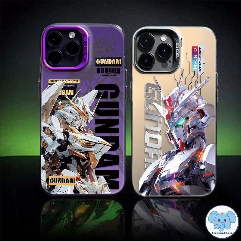 กันดั้มแบรนด์อินเทรนด์ เคสโทรศัพท์ IPhone 15 16 11 13 14 12 Pro Max 7 8Plus XR 7 8 16 15 14 Plus X XS Max SE 2020 เคส