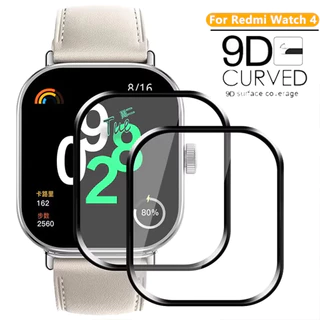 ฟิล์มกระจกนิรภัย 9D HD for Redmi Watch 5 active / Redmi Watch 5 lite / Redmi Watch 4 / Redmi Watch 3 Active