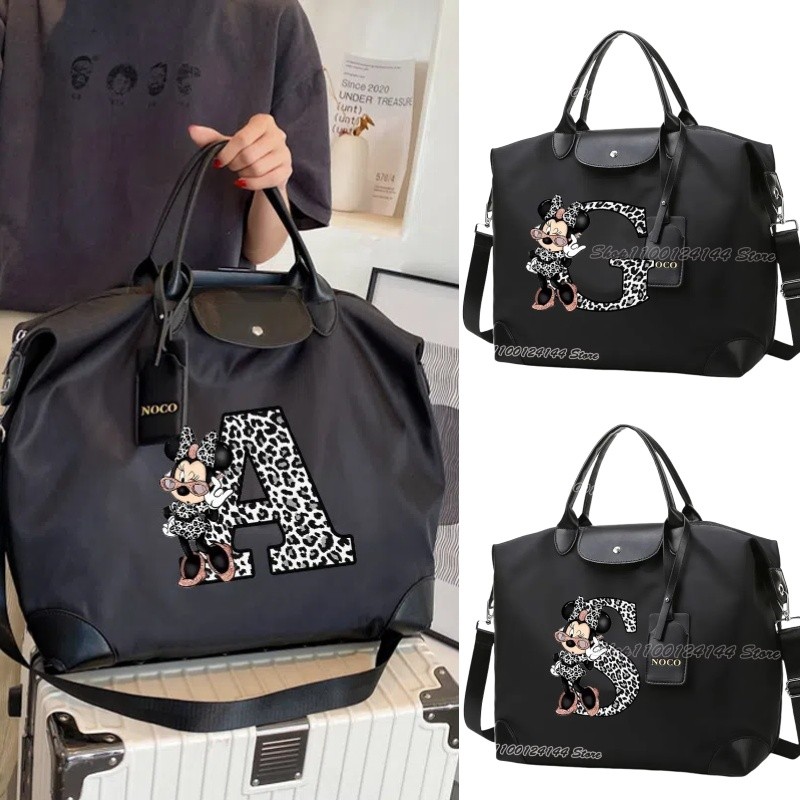 มินนี่ กระเป๋าถือความจุขนาดใหญ่น้ําหนักเบากีฬาและฟิตเนสกระเป๋าขึ้นเครื่องกระเป๋าเดินทางกระเป๋าสัมภาระ