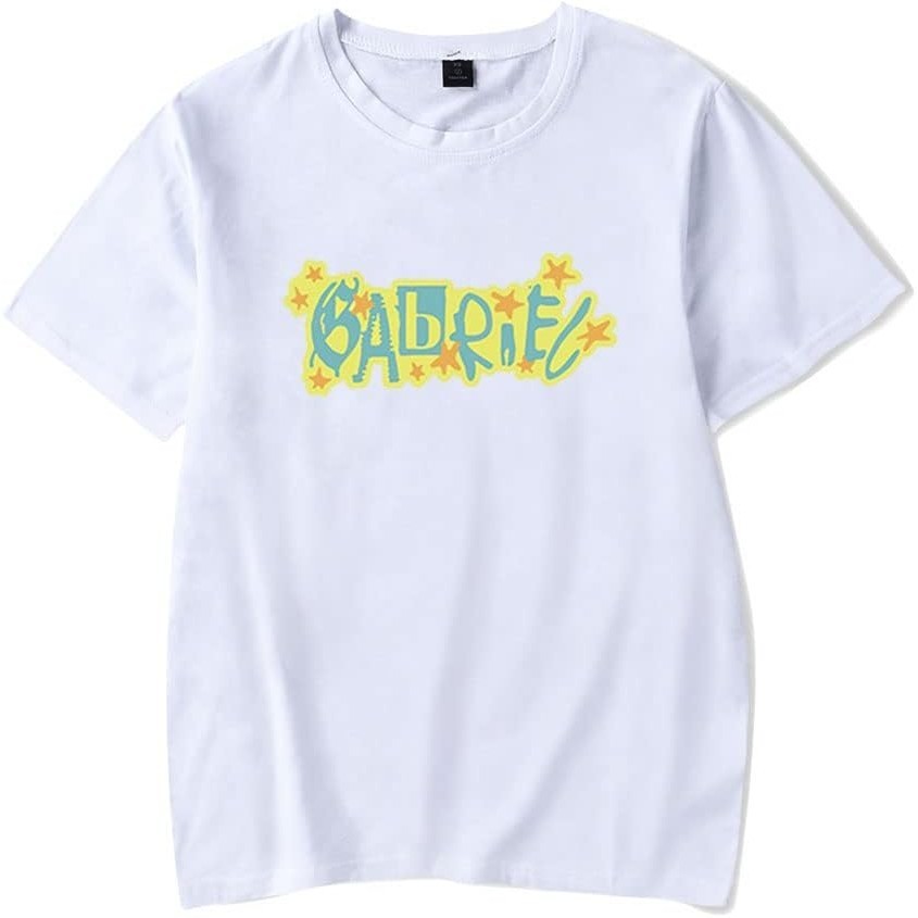 Men's cotton T-shirt WJHYWDH Keshi Gabriel Merch T-Shirt Casual Short Sleeved T Shirt Unisex Tee S-5