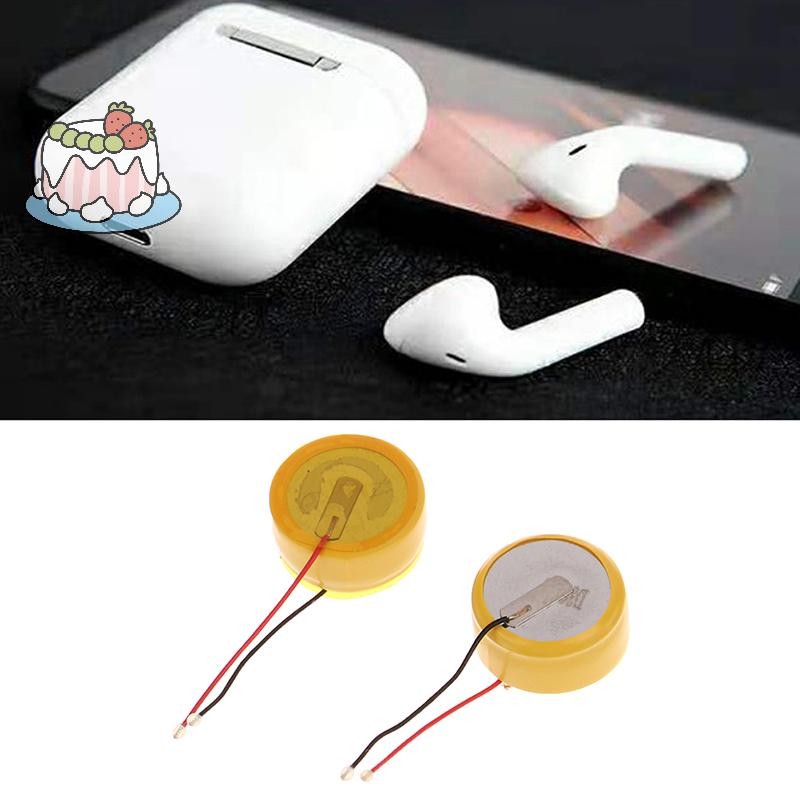 [Sep] ความจุสูง A3 ชาร์จใหม่ได้ 60mah CP1254 LIR1254 3.6V สําหรับหูฟัง TWS