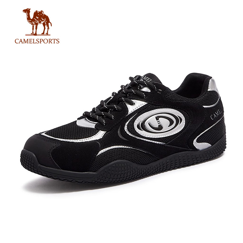 CAMEL SPORTS Crescent Moon Dexun รองเท้าคู่สไตล์เดียวกันสีขาว Retro Thick-Soled กีฬารองเท้าผ้าใบ