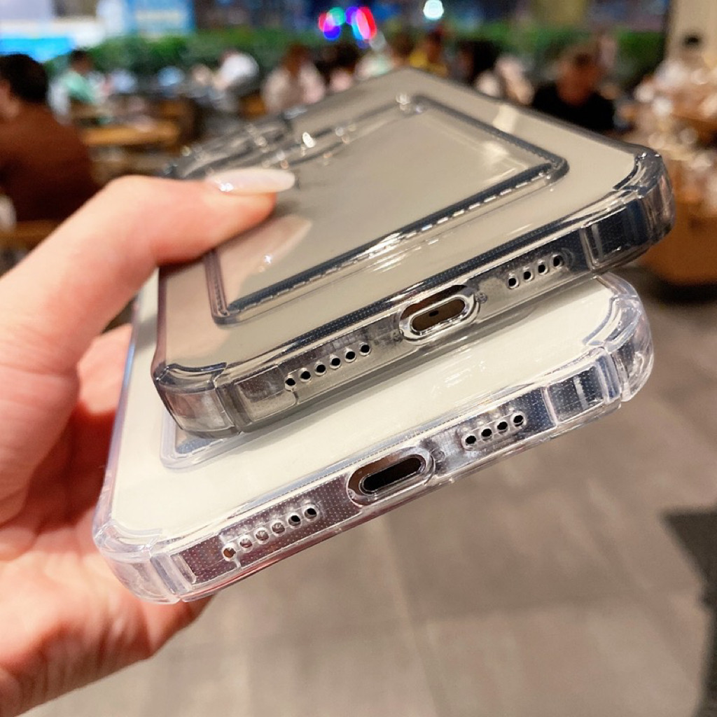 Card Holder เคส For Samsung A55 5G A16 A06 A05s A05 A15 A54 A53 A12 A52s A14 A35 A73 A23 A25 A52s A22 S24 Ultra S23 FE - ภาพย่อย 4