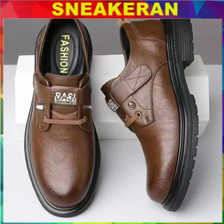 รองเท้าผู้ชายรองเท้าหนังลําลอง ขนาด39-44