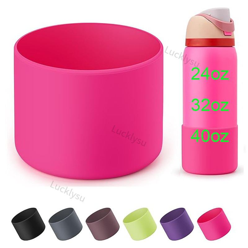 Higher Owala Boot 24oz 32oz 40oz ซิลิโคนขวดน้ํา Boot สําหรับ Owala Anti-Slip แขนป้องกันสําหรับ Owala