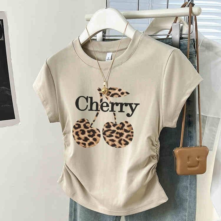 เสื้อเชิ้ตผู้หญิง รูปผลเชอรี่ สไตล์เกาหลีแฟชั่น เสื้อผ้าผู้หญิง แฟชั่นเกาหลี เด็ดเด่นและสไตล์
