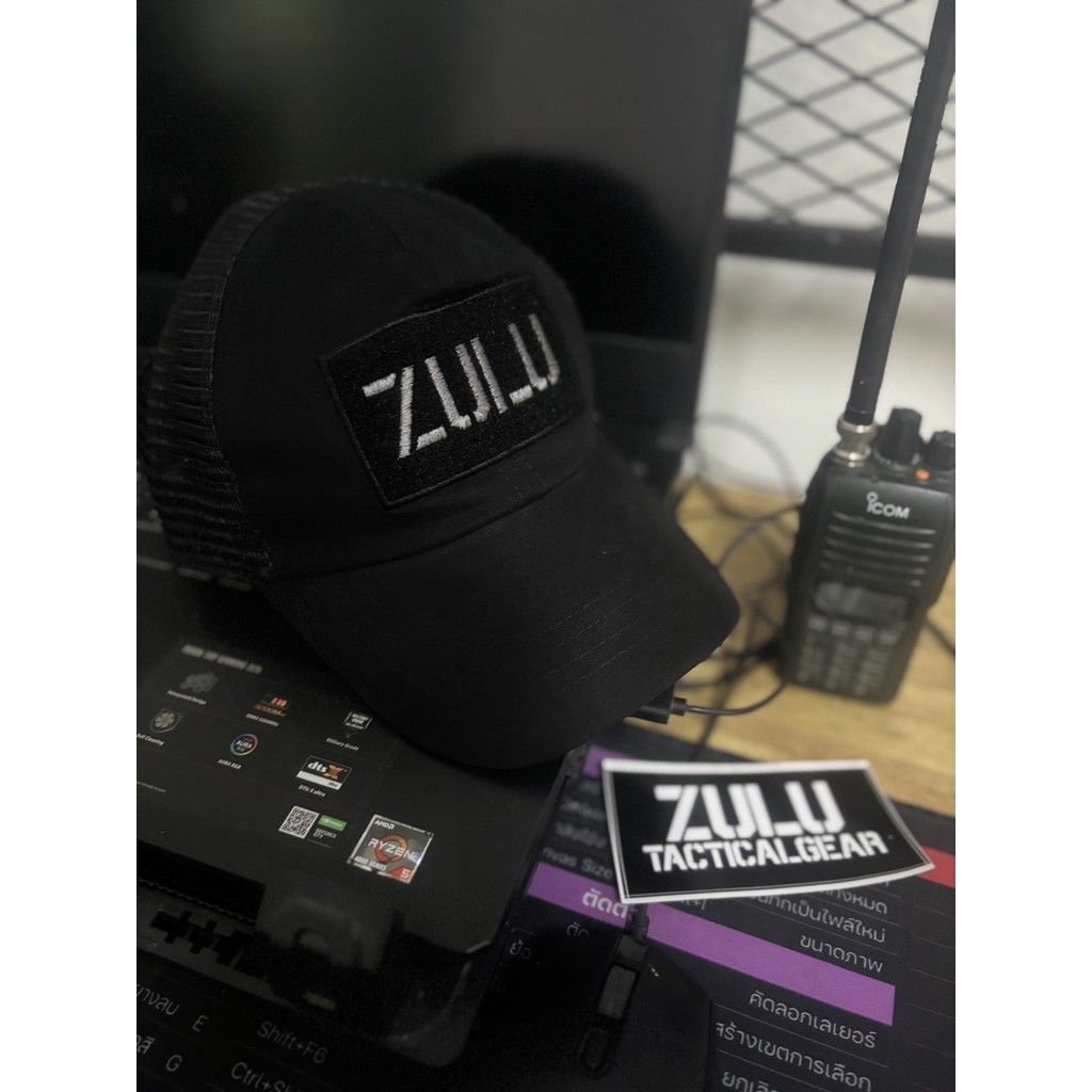 ZULU Tactical Gear หมวกแก็ป สีดำ (สินค้าพรีออเดอร์ไม่เกิน 7 ) บางรายการมีของส่งได้ทันทีครับ สอบถามทั