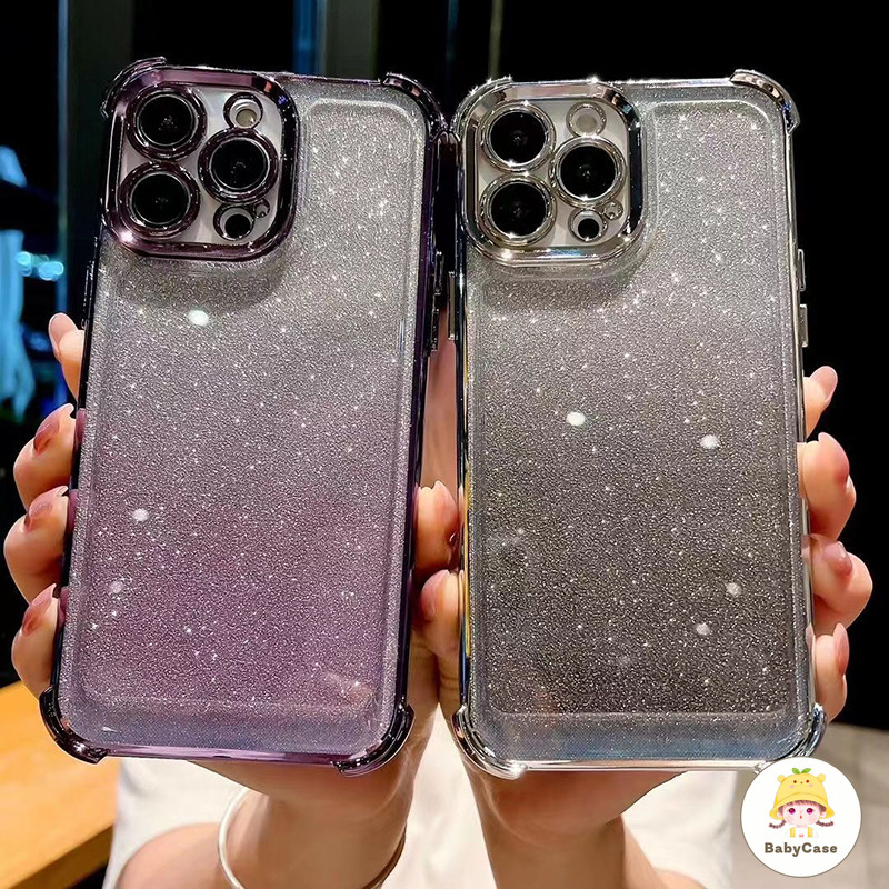 เคสไอโฟน15 สำหรับ iPhone 11 16 13 15 12 14 Pro Max XR 7 8 16 15 14 Plus X XS MAX SE 2020 ฝาครอบอ่อน ๆ ที่มีสีสันหรูหรา - รูปที่ 7
