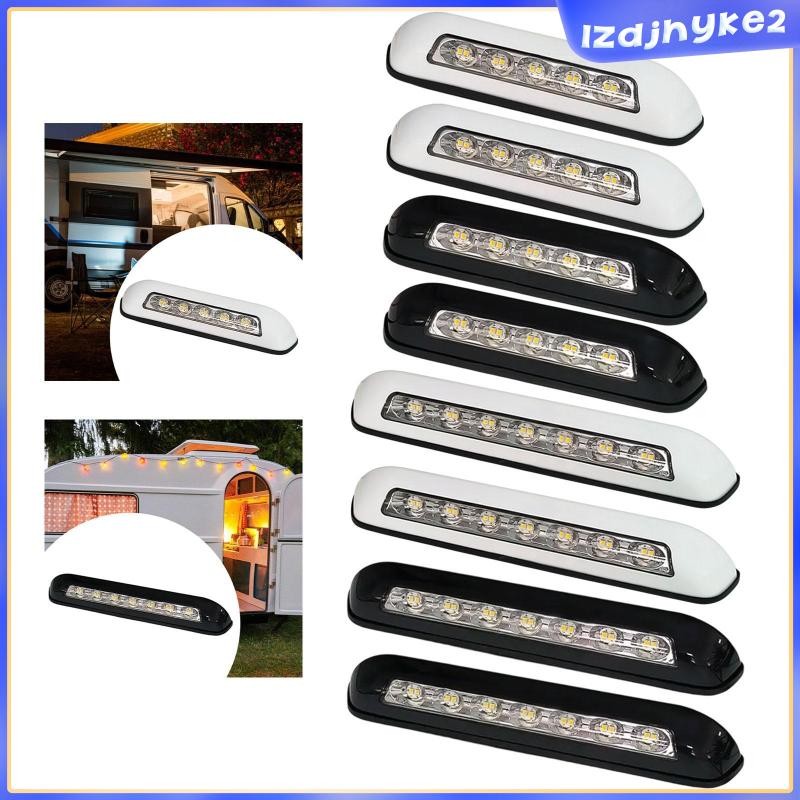 [lzdjhyke2] Rv ไฟกันสาดกันน้ําความสว่างสูงยานพาหนะ Motorhome Light LED Bar สําหรับ Marine Boats Patio Porch Campers สวน