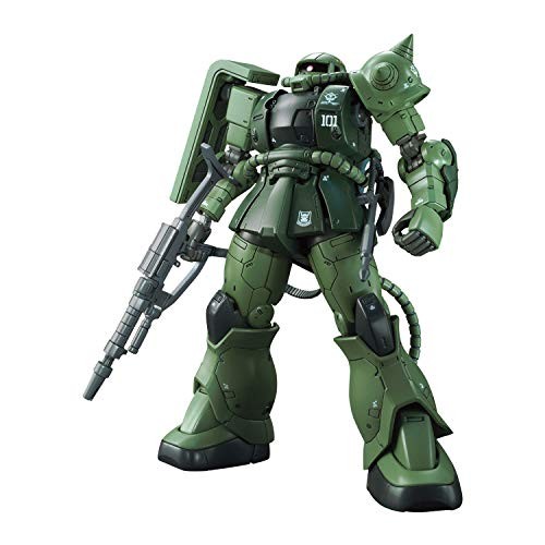 BANDAI SPIRITS HG Mobile Suit Gundam THE ORIGIN Zaku II C-6/R6 Type 1/144 Scale Color-Coded Plastic 