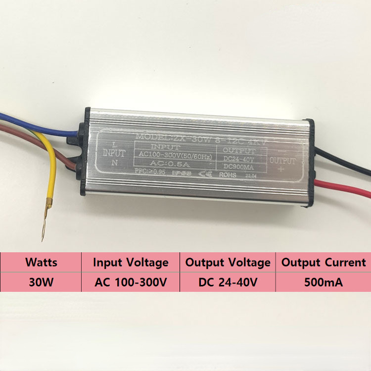 OEING แหล่งจ่ายไฟไดร์เวอร์ไฟ LED, บัลลาสต์ฟลัดไลท์กลางแจ้ง, 20W, 30W, 50W, 60W, 70W, แยกแรงดันไฟฟ้าคงที่ไฟป้องกันไฟกระทิง, ราคา ถูกที่สุด ดีลบีเคเค แกลเลอรีภาพที่ 3