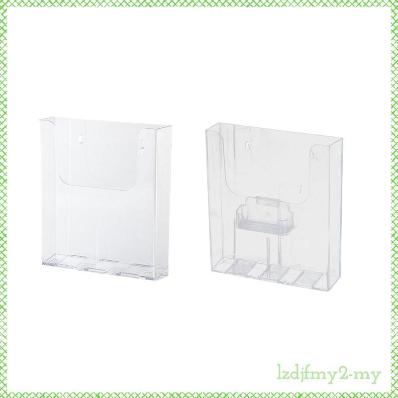 [LzdjfmydcMY] A4 Leaflet Display Stand Booklet Flyer Holder สําหรับเอกสารนิทรรศการโรงแรม