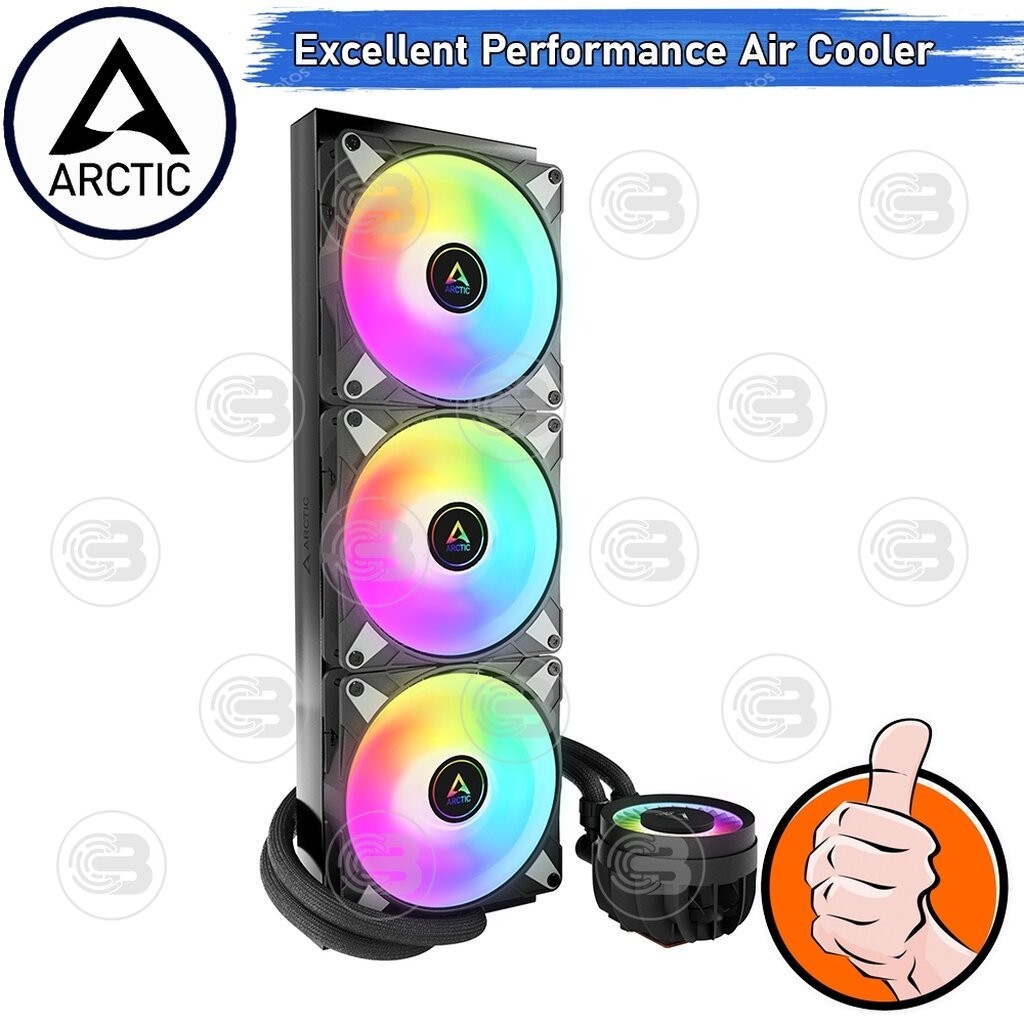 [CoolBlasterThai] ARCTIC Liquid Freezer III 420 A-RGB Black (All-In-One CPU Water Cooler) (LGA1851/1700/AM5/AM4)