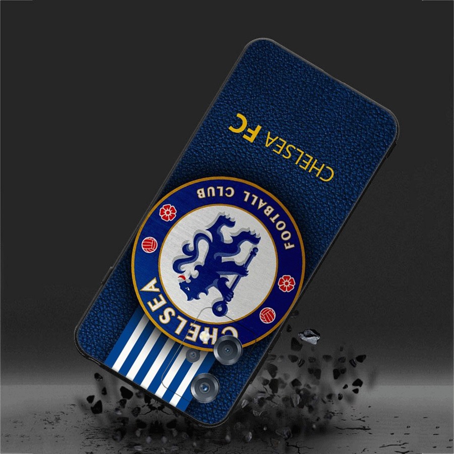 เคสโทรศัพท์ซิลิโคน TPU แบบนิ่ม ลายสโมสรฟุตบอลเชลซี สีดํา สําหรับ OPPO A96 5G A95 4G A78 5G A58 4G A78 4G A38 4G A18 4G ราคา ถูกที่สุด ดีลบีเคเค แกลเลอรีภาพที่ 6