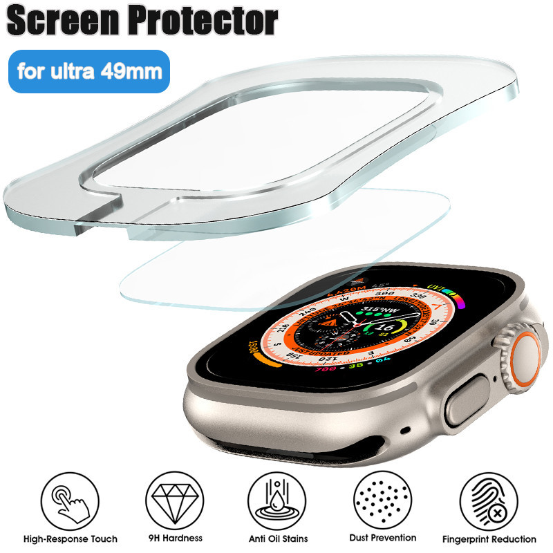 ฟิล์มกันรอยหน้าจอ ติดตั้งง่าย สําหรับ Apple Watch ultra 49 มม. iWatch ultra