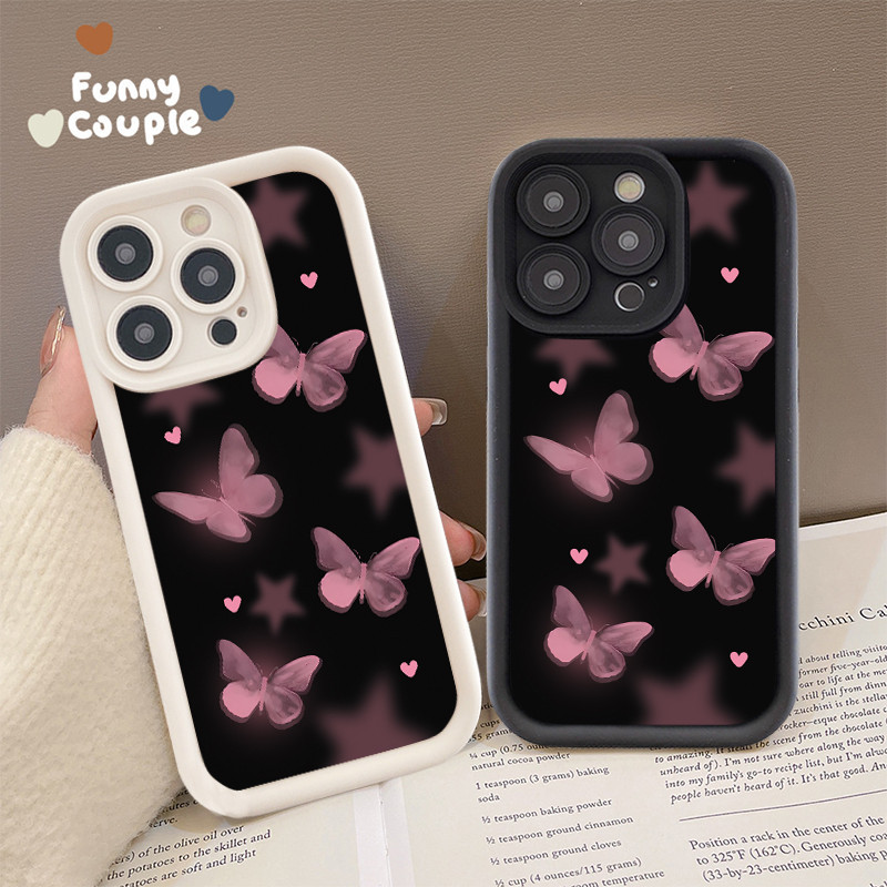 เคสโทรศัพท์ซิลิโคน TPU แบบนิ่ม ลายผีเสื้อ กันกระแทก สําหรับ Samsung A32 M32 J4 J6 Plus J2 J4 J6 J7 P
