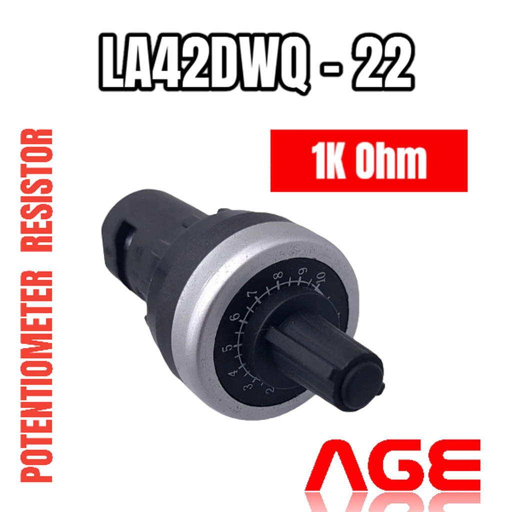 ตัวต้านทานปรับค่าได้ ,1K Ohm ,LA42DWQ-22 -1K ,Potentiometer Variable Resistor
