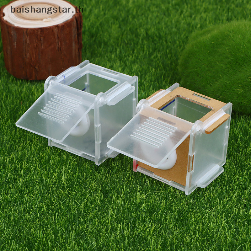 Brth กล่องหลอดทดลองอะคริลิคใส 15 18 มม. สําหรับฟาร์มมด DIY