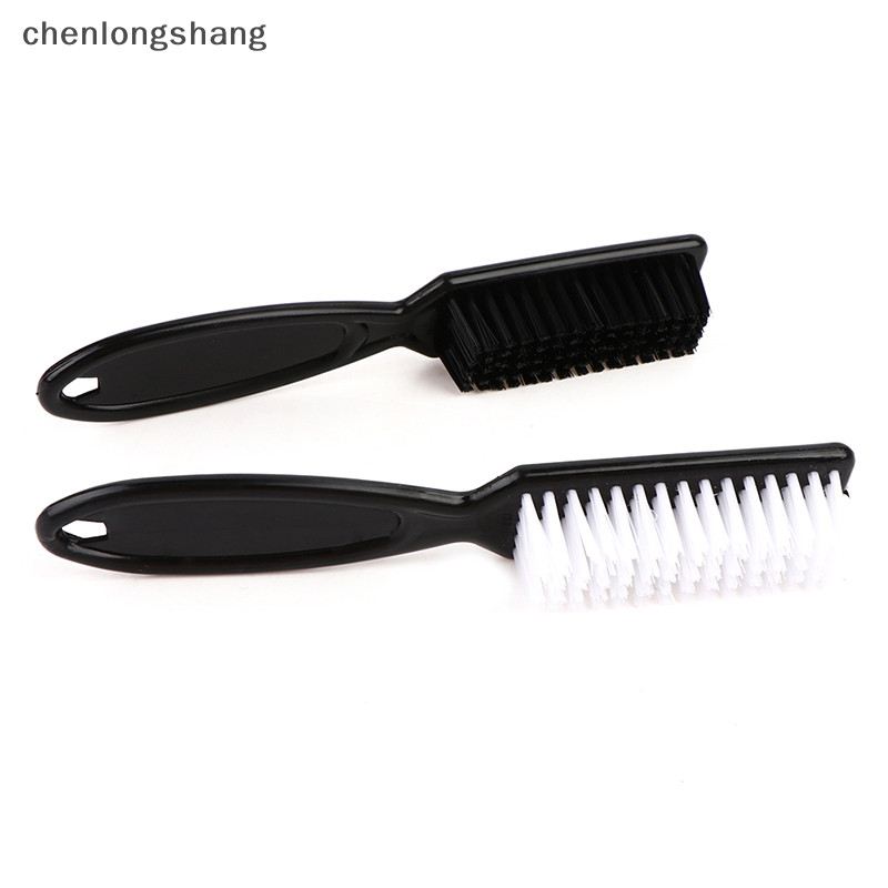 Chenlongshang หวีกรรไกรแปรงทําความสะอาดร ้ านตัดผมผิว Fade Vintage Oil Head Shape แกะสลัก EN