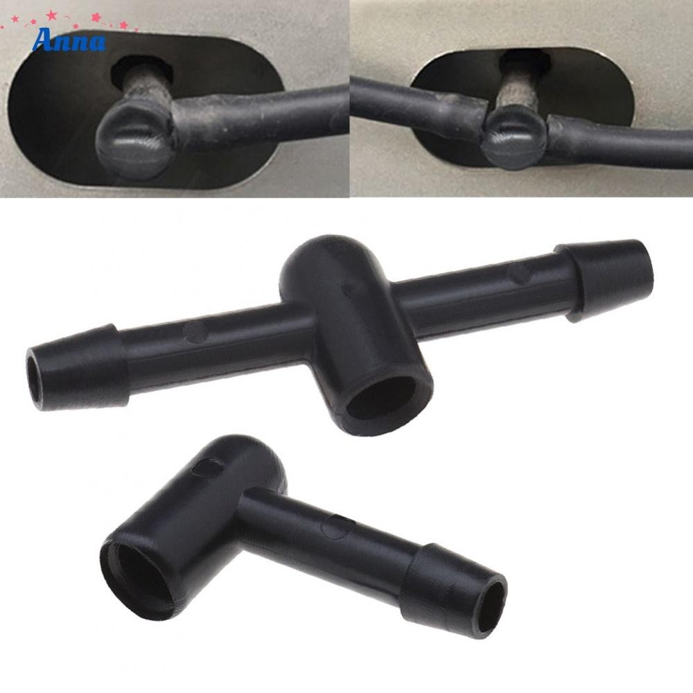 【Anna】2 Pieces Windscreen Washer Connector Hose Jet for Ford Focus For Mondeo For Cmax