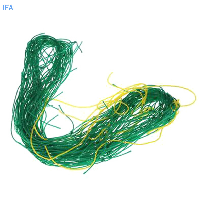 【IFA 】 Garden Green Nylon Trellis Netg Support Climbing Bean Plant Nets Grow Fence good
