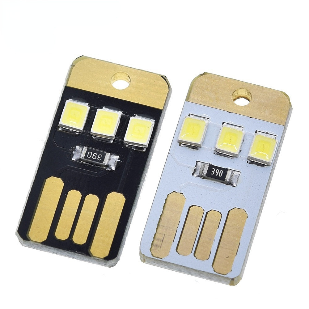 5pcs 0.2W USB LED หลอดไฟหนังสือสําหรับแล ็ ปท ็ อป PC Powerbank Night โคมไฟ Mini Pocket Card USB Power LED Night Light