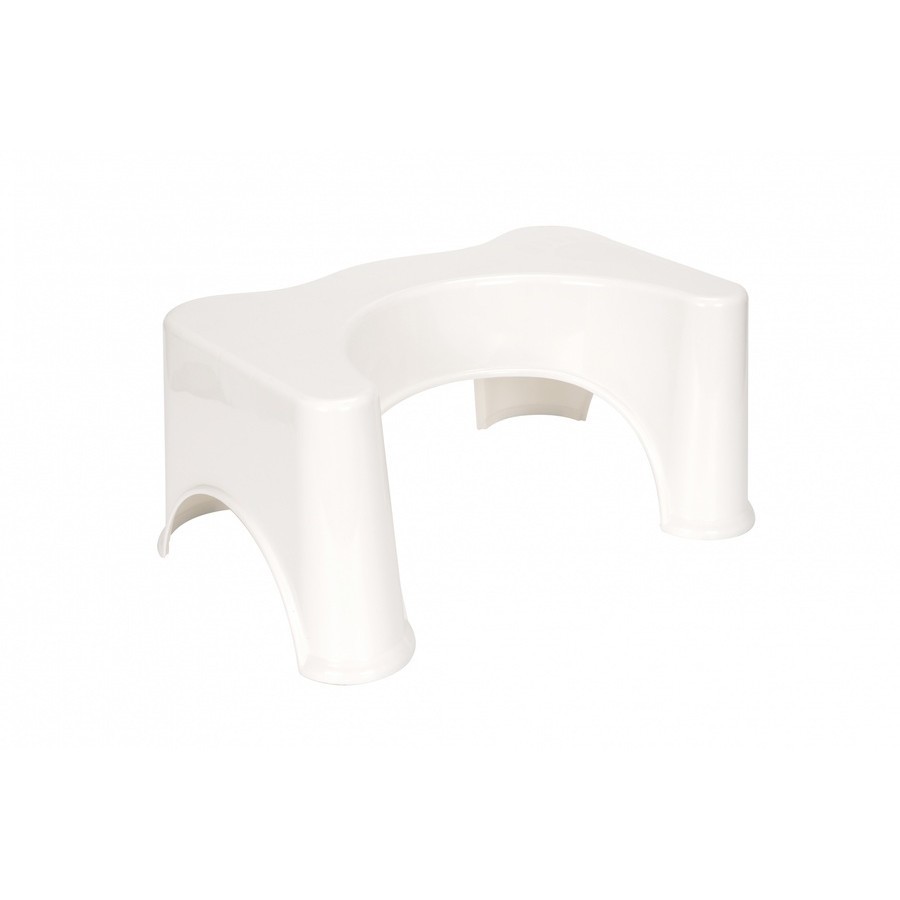 GlobalHouse Primo Kids เก้าอี้พักขาสำหรับชักโครก รุ่น 3QNRY06 ขนาด 32x45.5x21 ซม. สีขาว สินค้าของแท้คุณภาพดี