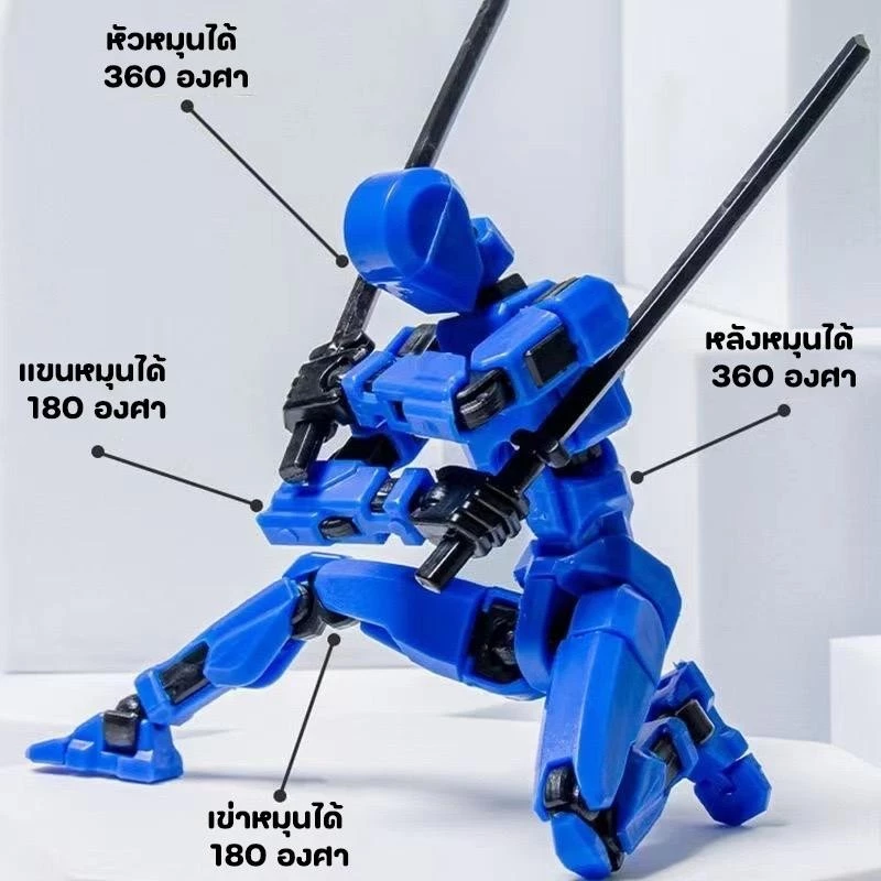 โมเดลตุ๊กตาตัวต่อฟิกเกอร์ Lucky 13 Dummy thumbnail 8